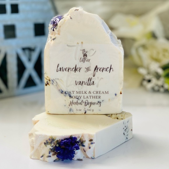 Lavender & French Vanilla Goat Milk & Cream Lather - Picture 7 of 7